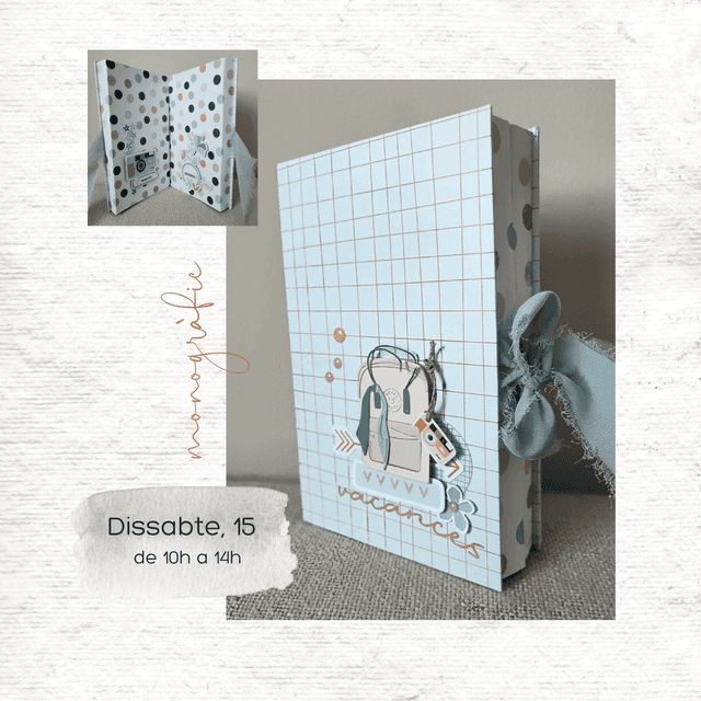 SCRAP. ÀLBUM VACANCES | Taller d'manualitats