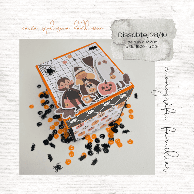 TALLER FAMILIAR CAIXA EXPLOSIVA DE HALLOWEEN | Taller d'manualitats