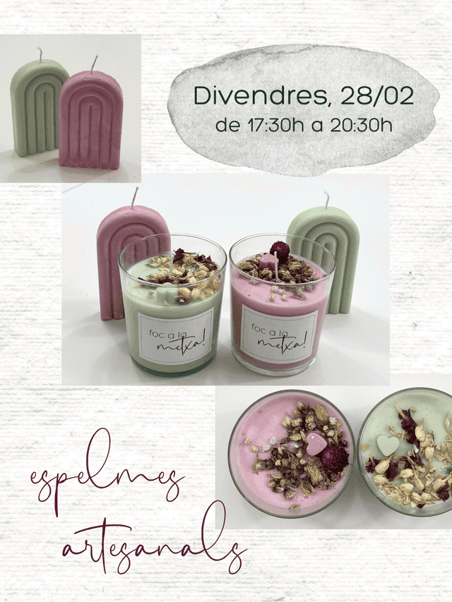 ESPELMES AROMÀTIQUES. 3a edició | Taller d'manualitats